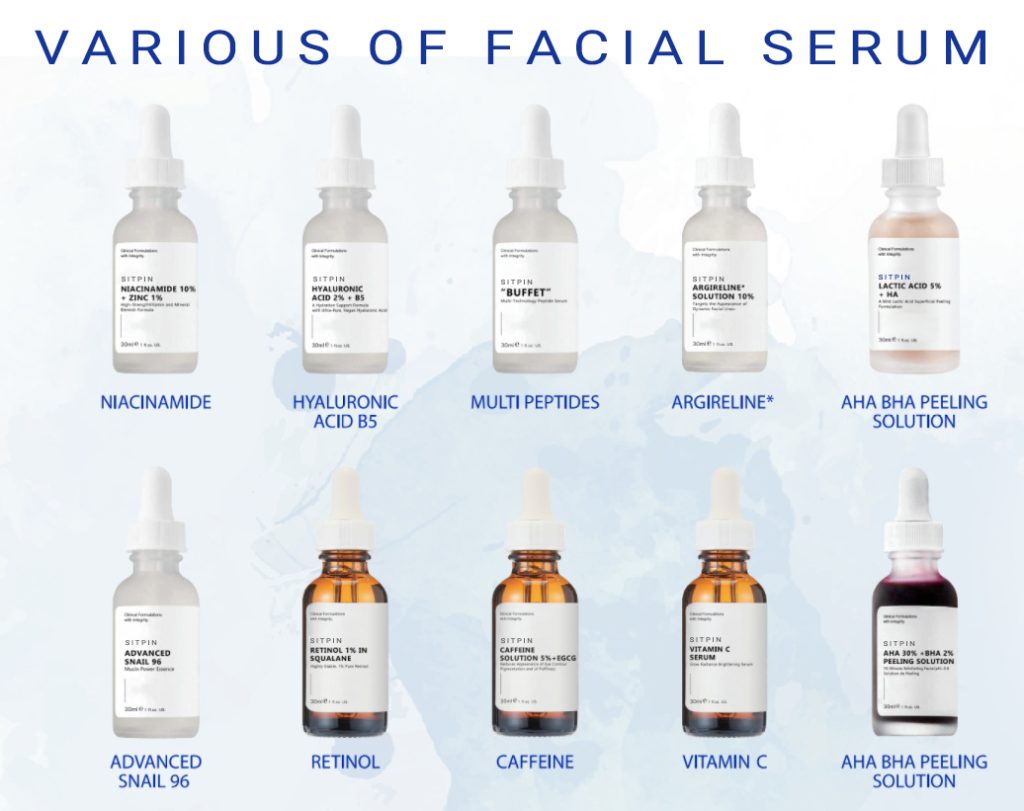 private label face serum